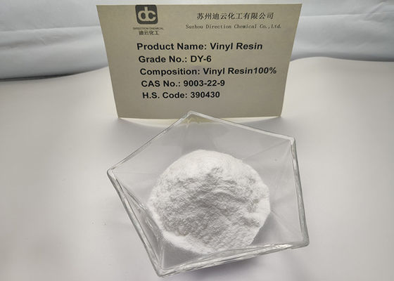 Resina polimérica de cloruro de vinilo en polvo blanco DY-6 equivalente a CP-450 utilizada en tinta de PVC y adhesivo de PVC y CPVC