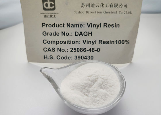 El terpolímero de acetato de vinilo de cloruro de vinilo modificado con hidroxilo DAGH es igual a VAGH utilizado en el recubrimiento de latas y el recubrimiento de metal