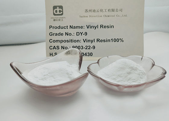 CAS NO.9003-22-9 Resina de bipolímero de acetato de vinilo de cloruro de vinilo DY-9 Usd en revestimientos de mantenimiento Revestimientos de plástico